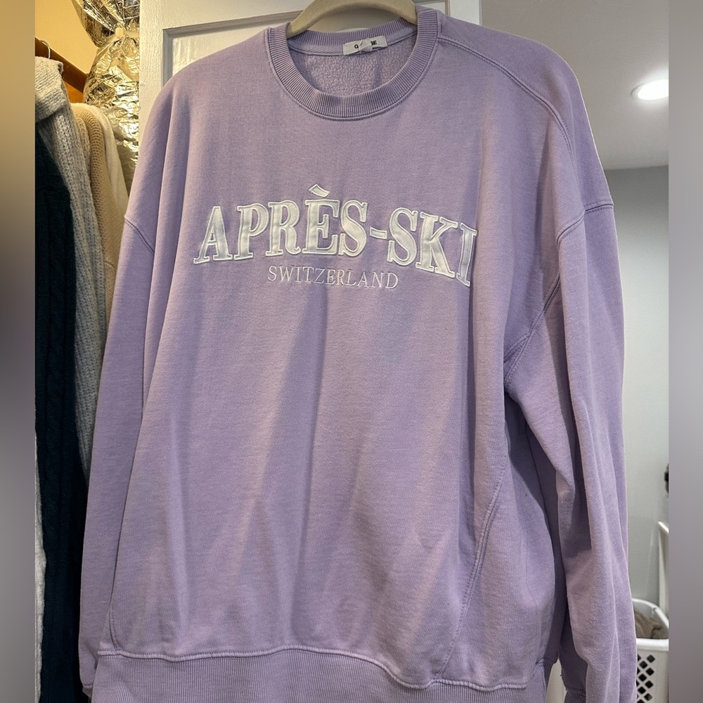 Garage Oversized Crewneck Sweatshirt